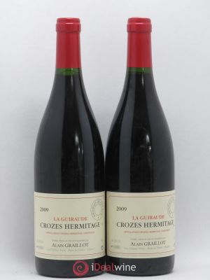 Crozes-Hermitage La Guiraude Domaine Graillot  2009 - Lot of 2 Bottles