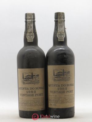 Porto Quinta Do Noval Axa Millésimes  1982 - Lot de 2 Bouteilles