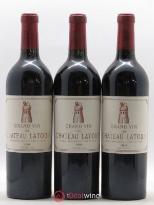 Château Latour 1er Grand Cru Classé  2001 - Lot of 3 Bottles
