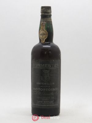 Porto Riserva Vinho Velho Burmester Rio Tort Late Bottled  1900 - Lot de 1 Bouteille