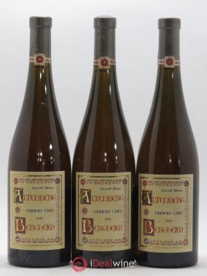 Altenberg de Bergheim Grand Cru Marcel Deiss (Domaine)  2002 - Lot of 3 Bottles