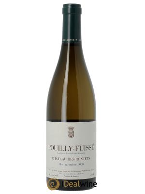 Pouilly-Fuissé Clos Varambon Château des Rontets 2020 - Lot de 1 Bottle