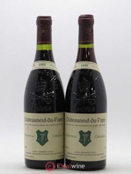 Châteauneuf-du-Pape Réserve des Célestins Henri Bonneau & Fils  1995 - Lot of 2 Bottles