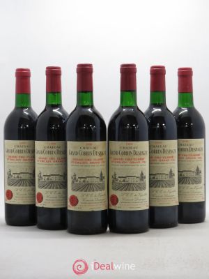Château Grand Corbin Despagne Grand Cru Classé  1988 - Lot of 6 Bottles