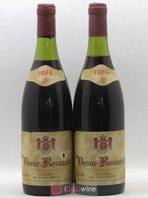 Vosne-Romanée Louis Chavy 1984 - Lot of 2 Bottles