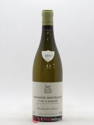 Chassagne-Montrachet 1er Cru La Romanée Paul Pillot (Domaine)  2011 - Lot of 1 Bottle