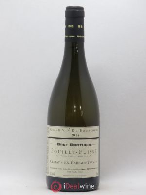 Pouilly-Fuissé En Carementrant Bret Brothers (no reserve) 2014 - Lot of 1 Bottle