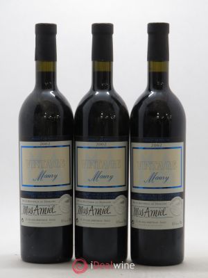 Maury Mas Amiel Vintage  2002 - Lot of 3 Bottles