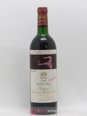 Château Mouton Rothschild 1er Grand Cru Classé  1990 - Lot de 1 Bouteille