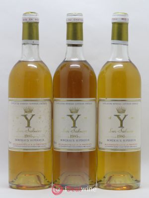 Y de Yquem  1985 - Lot of 3 Bottles