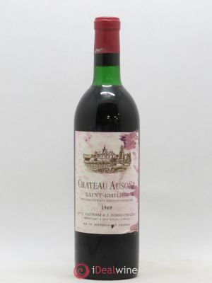 Château Ausone 1er Grand Cru Classé A  1969 - Lot of 1 Bottle