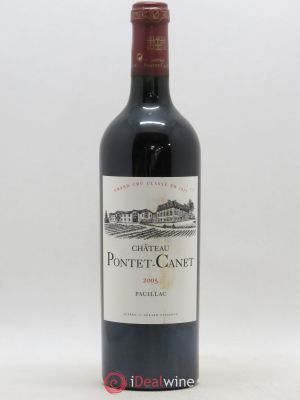 Château Pontet Canet 5ème Grand Cru Classé  2005 - Lot of 1 Bottle