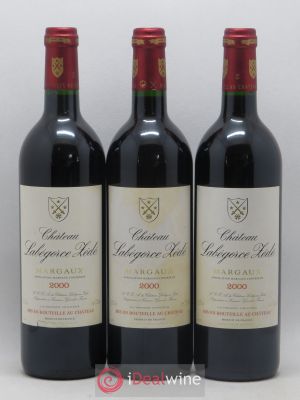 Château Labegorce Zédé Cru Bourgeois  2000 - Lot of 3 Bottles