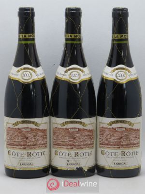 Côte-Rôtie La Mouline Guigal  2002 - Lot of 3 Bottles