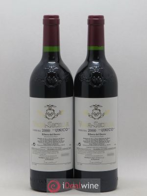 Ribera Del Duero DO Vega Sicilia Unico Famille Alvarez  2000 - Lot of 2 Bottles