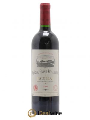 Château Grand Puy Lacoste 5ème Grand Cru Classé 2000 - Lot de 1 Bottle