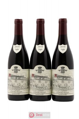 Bourgogne Claude Dugat  2019 - Lot of 3 Bottles