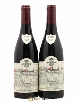 Gevrey-Chambertin Claude Dugat  2019 - Lot of 2 Bottles