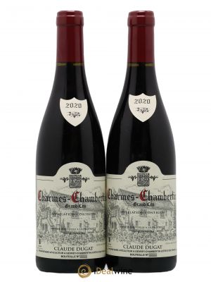 Charmes-Chambertin Grand Cru Claude Dugat  2020 - Lot de 2 Bouteilles