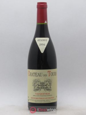 Vacqueyras Château des Tours E.Reynaud  1994 - Lot of 1 Bottle