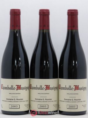 Chambolle-Musigny Georges Roumier (Domaine)  2003 - Lot of 3 Bottles