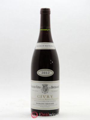 Givry 1er Cru Clos du Cellier aux Moines Domaine Thenard 2012 - Lot de 1 Bouteille