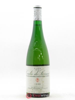 Savennières Clos de la Coulée de Serrant Vignobles de la Coulée de Serrant - Nicolas Joly  1998 - Lot of 1 Bottle