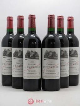 Château l'Évangile  1996 - Lot of 6 Bottles