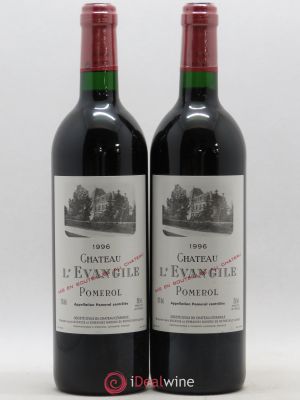 Château l'Évangile  1996 - Lot of 2 Bottles