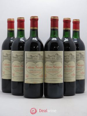 Château Calon Ségur 3ème Grand Cru Classé  1989 - Lot of 6 Bottles