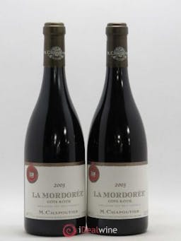 Côte-Rôtie La Mordorée Chapoutier  2003 - Lot of 2 Bottles
