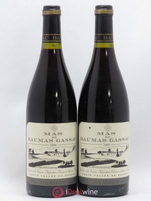 IGP St Guilhem-le-Désert - Cité d'Aniane Mas Daumas Gassac Famille Guibert de La Vaissière (no reserve) 2000 - Lot of 2 Bottles