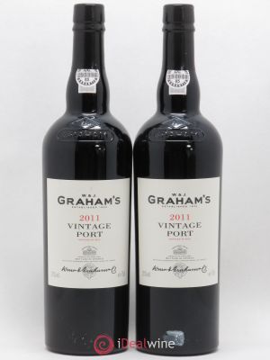 Porto W&J Graham'Vintage Graham's (no reserve) 2011 - Lot of 2 Bottles
