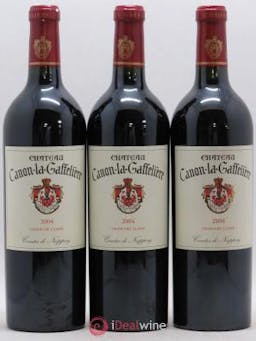 Château Canon la Gaffelière 1er Grand Cru Classé B  2004 - Lot of 3 Bottles