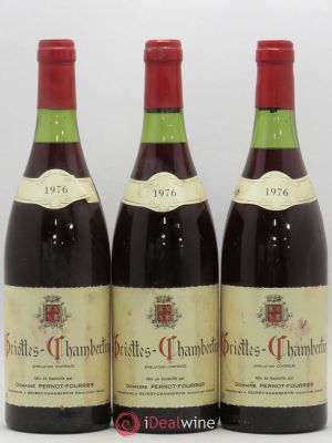 Griotte-Chambertin Grand Cru Vieille Vigne Fourrier (Domaine)  1976 - Lot de 3 Bouteilles