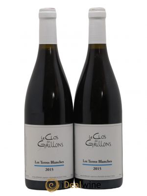 Vin de France Les Terres Blanches Vieilles vignes Clos des Grillons  2015 - Lot de 2 Bouteilles