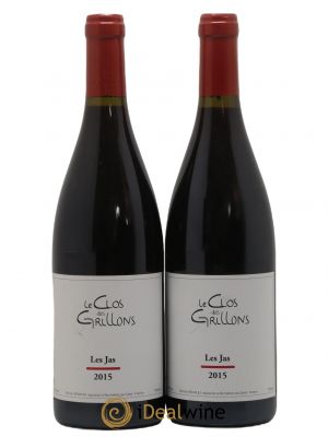 Vin de France Les Jas Clos des Grillons 2015 - Lot de 2 Bouteilles