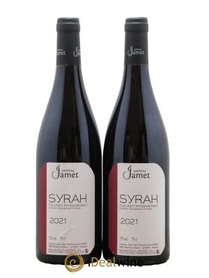 IGP Collines Rhodaniennes Syrah Jamet (Domaine)  2021 - Lot of 2 Bottles