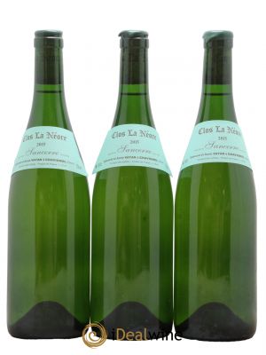 Sancerre Clos la Neore Edmond Vatan  2015 - Lot of 3 Bottles