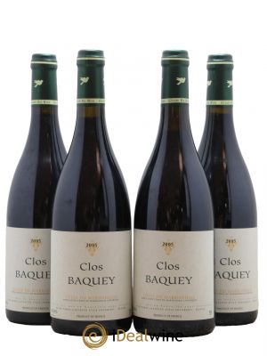Côtes du Marmandais Clos Baquey Elian Da Ros (Domaine)  2005 - Lot of 4 Bottles