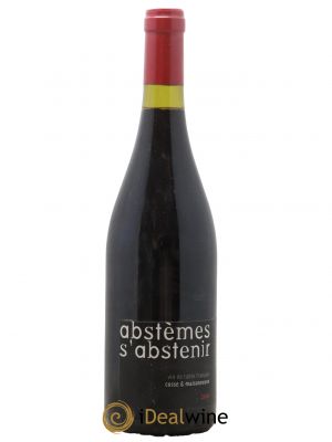 Vin de France Abstemes s'abstenir Domaine Cosse Maisonneuve 2010 - Lot of 1 Bottle
