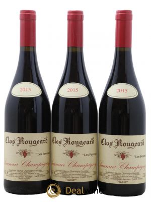 Saumur-Champigny Les Poyeux Clos Rougeard  2015 - Lot of 3 Bottles