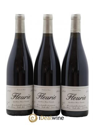 Fleurie Yvon Métras 2014 - Lot de 3 Bottles