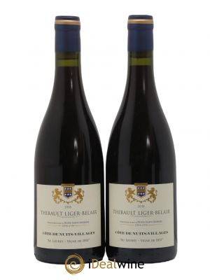 Côte de Nuits-Villages Au Leurey Vignes 1937 Domaine Thibault Liger Belair 2018 - Lot of 2 Bottles