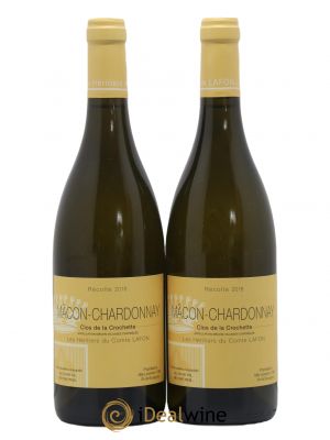 Mâcon Clos de la Crochette Héritiers du Comte Lafon (Domaine des)  2018 - Lot of 2 Bottles