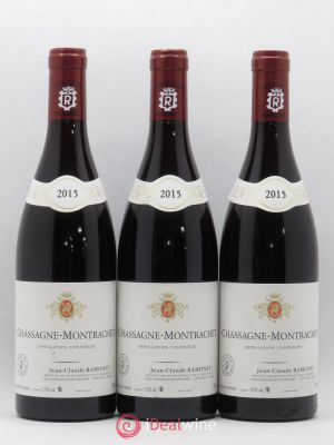 Chassagne-Montrachet Ramonet (Domaine)  2015 - Lot of 3 Bottles