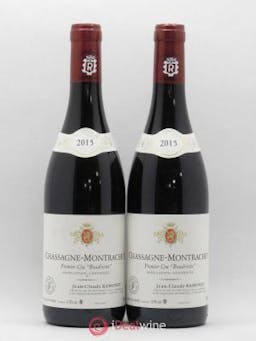 Chassagne-Montrachet 1er Cru Boudriotte Jean-Claude Ramonet  2015 - Lot of 2 Bottles
