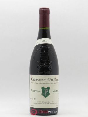 Châteauneuf-du-Pape Réserve des Célestins Henri Bonneau & Fils  2007 - Lot of 1 Bottle