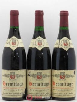 Hermitage Jean-Louis Chave  1989 - Lot of 3 Bottles