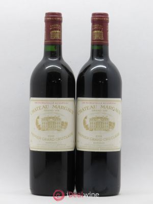 Château Margaux 1er Grand Cru Classé  1991 - Lot of 2 Bottles